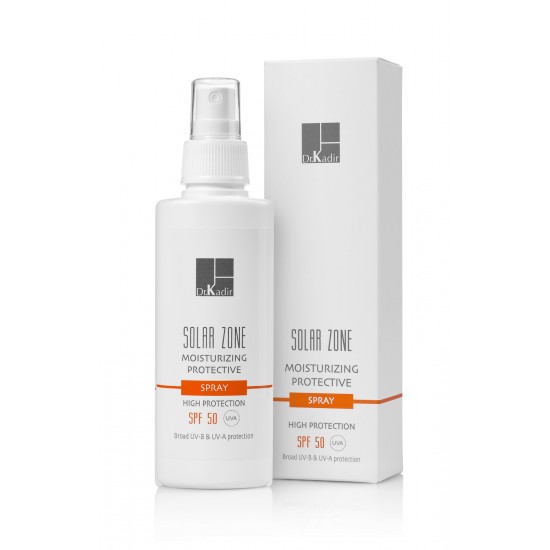 Защитный Увлажняющий спрей SPF 50 - Solar Zone Moisturizing Protective SPRAY SPF 50, 125 мл.