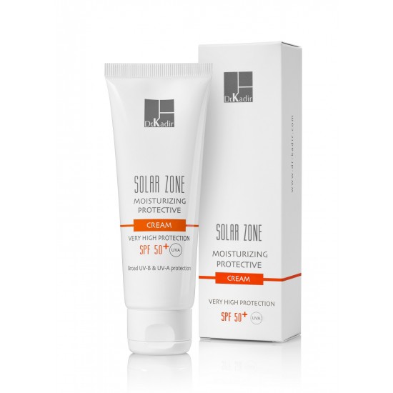 Защитный увлажняющий крем SPF 50+ - Solar Zone Moisturizing Protective Cream SPF 50+ , 75 мл.