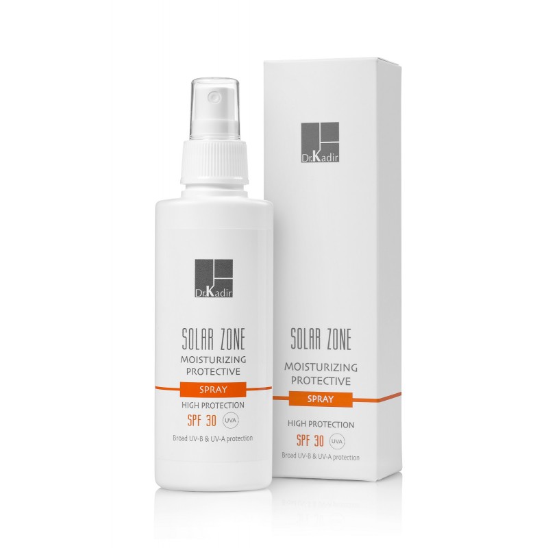 Dr.Kadir-Защитный Увлажняющий спрей SPF 30 - Solar Zone Moisturizing Protective SPRAY SPF 30, 125 мл.