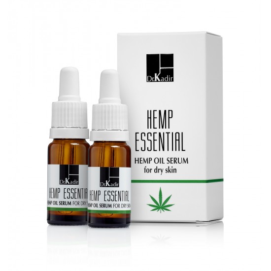 Конопляная сыворотка для сухой кожи - Hemp Essential Oil-Serum for dry skin, 2*10 мл.