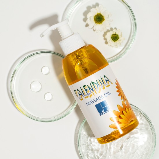 Массажное масло Календула-Зародыши пшеницы - Calendula-Wheat Germ Massage Oil, 330 мл.